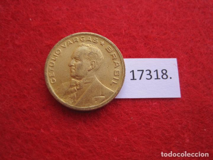 Monedas antiguas de Am&eacute;rica: Brasil 20 centavos 1945 - Foto 1