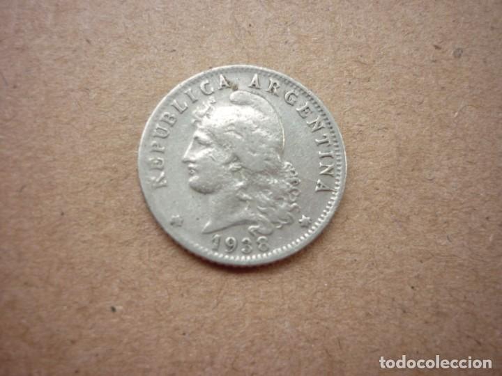 Monedas antiguas de Am&eacute;rica: ARGENTINA - 20 CENTAVOS 1938 - Foto 1