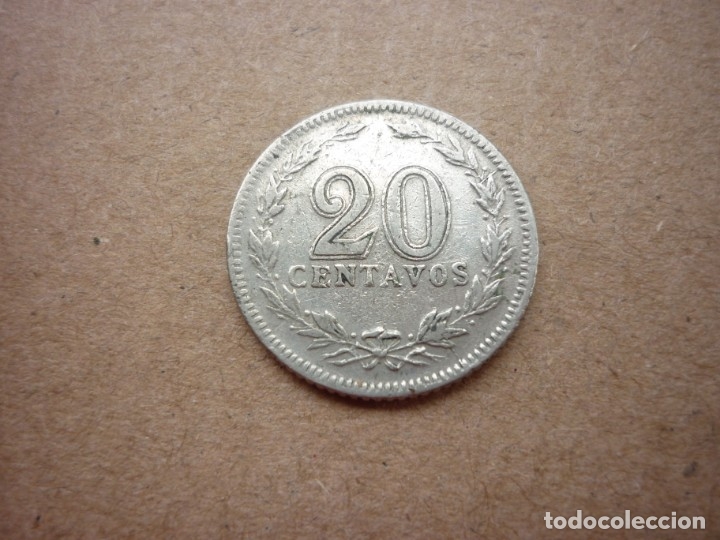 Monedas antiguas de Am&eacute;rica: ARGENTINA - 20 CENTAVOS 1938 - Foto 2