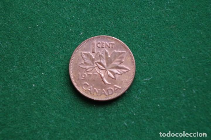 Monedas antiguas de Am&eacute;rica: CANADA 1 CENT 1977 N&ordm; 446 - Foto 2