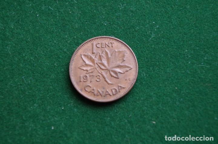 Monedas antiguas de Am&eacute;rica: CANADA 1 CENT 1973 N&ordm; 446 - Foto 2