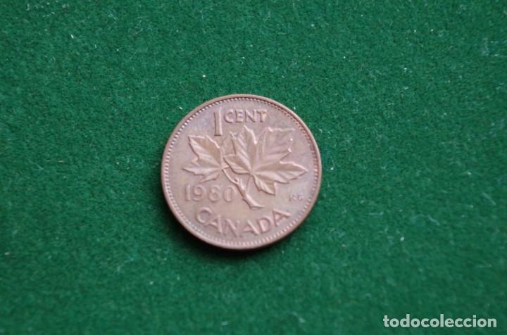 Monedas antiguas de Am&eacute;rica: CANADA 1 CENT 1980 N&ordm; 451 - Foto 1