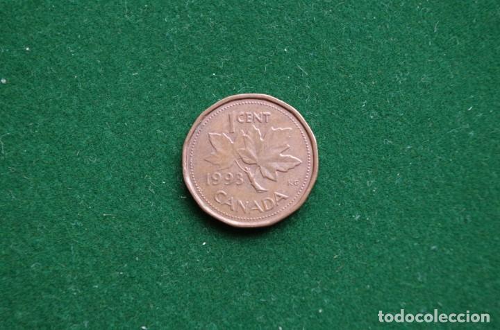 Monedas antiguas de Am&eacute;rica: CANADA 1 CENT 1993 N&ordm; 462 - Foto 1
