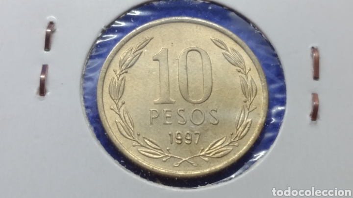 Monedas antiguas de Am&eacute;rica: CHILE 10 PESOS 1997 - Foto 2