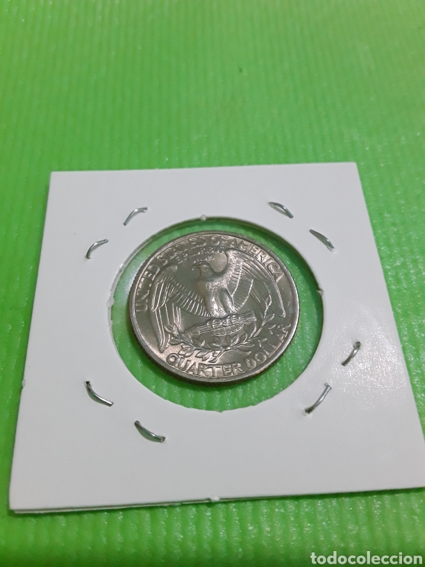 Monedas antiguas de Am&eacute;rica: Usa Quarter dolar 1977 - Foto 1