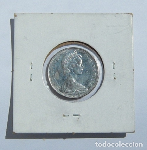 Monedas antiguas de Am&eacute;rica: CANADA 5 CENTIMOS 1966 SC - Foto 2