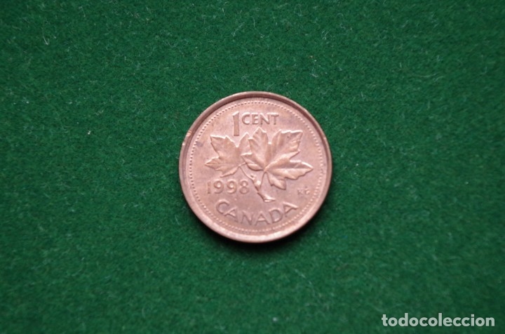 Monedas antiguas de Am&eacute;rica: CANADA 1 CENT 1998 N&ordm; 335 - Foto 1