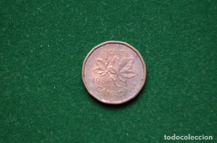Monedas antiguas de Am&eacute;rica: CANADA 1 CENT 1986 N&ordm; 337 - Foto 1