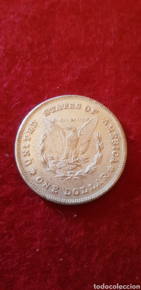Monnaies anciennes d'Am&eacute;rique: One dollar 1879 parece de plata