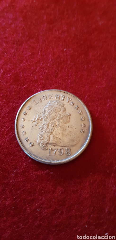Monedas antiguas de Am&eacute;rica: D&oacute;lar EEUU 1798 - Foto 1