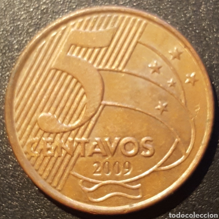 Monedas antiguas de Am&eacute;rica: MONEDA - BRASIL 5 CENTAVOS 2009 - Foto 1
