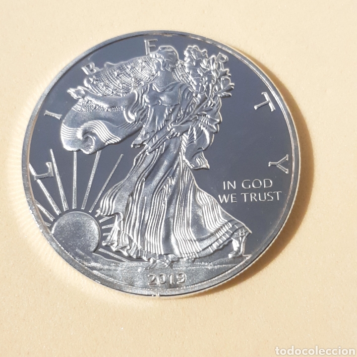 Estados Unidos 2019 Usa Silver Eagle One Do Vendido En