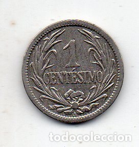 Monedas antiguas de Am&eacute;rica: Uruguay. 1 Cent&eacute;simo. A&ntilde;o 1901. - Foto 2