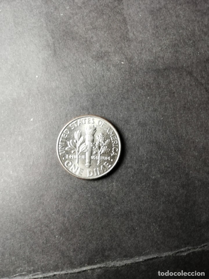 Monedas antiguas de Am&eacute;rica: MONEDA USA ONE DIME 1967 - Foto 2