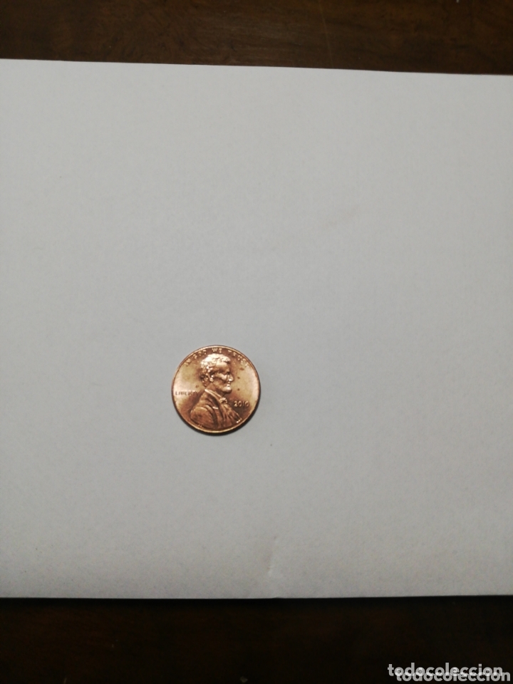 Monedas antiguas de Am&eacute;rica: Moneda USA ONE cent a&ntilde;o2010 - Foto 1