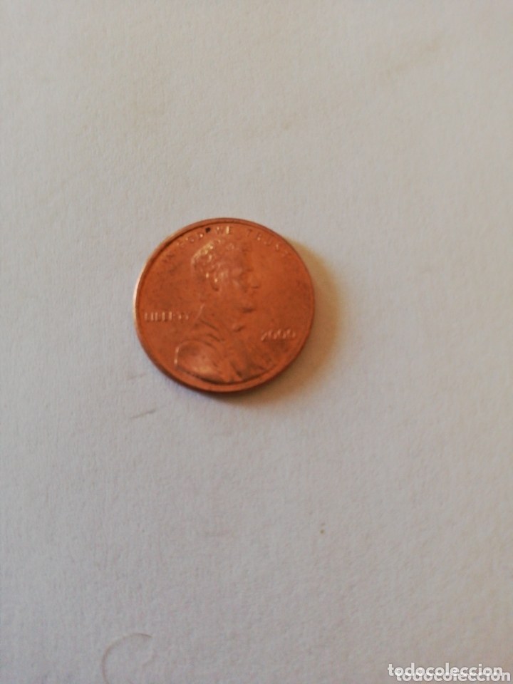 Monedas antiguas de Am&eacute;rica: Moneda USA 1 cmo. A&ntilde;o 2000 - Foto 1