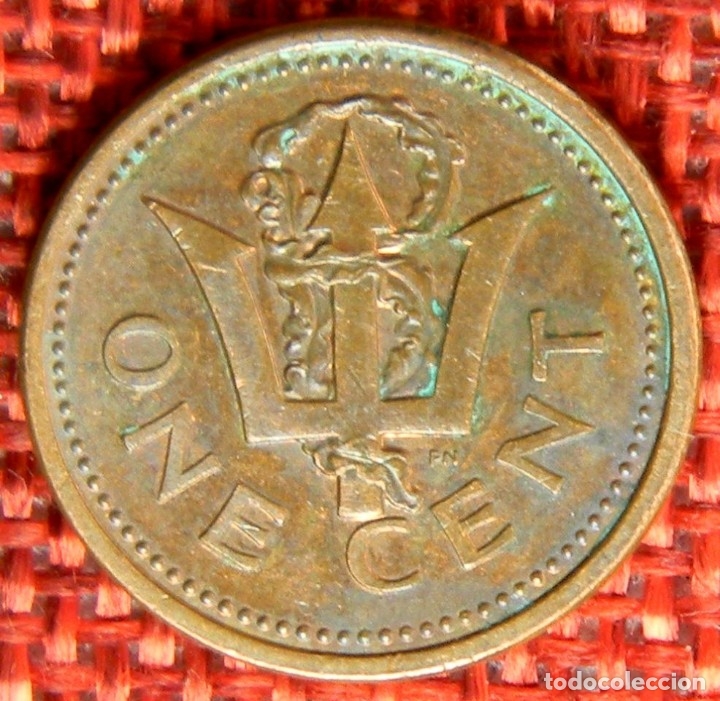 Monedas antiguas de Am&eacute;rica: Barbados - 1 One cent - 1997 - Foto 1