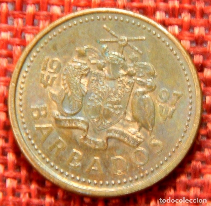 Monedas antiguas de Am&eacute;rica: Barbados - 1 One cent - 1997 - Foto 2