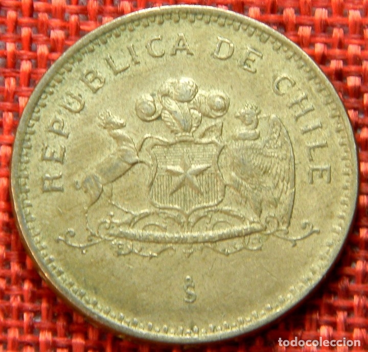 Monedas antiguas de Am&eacute;rica: Chile - 100 Pesos - 1999 - Foto 2