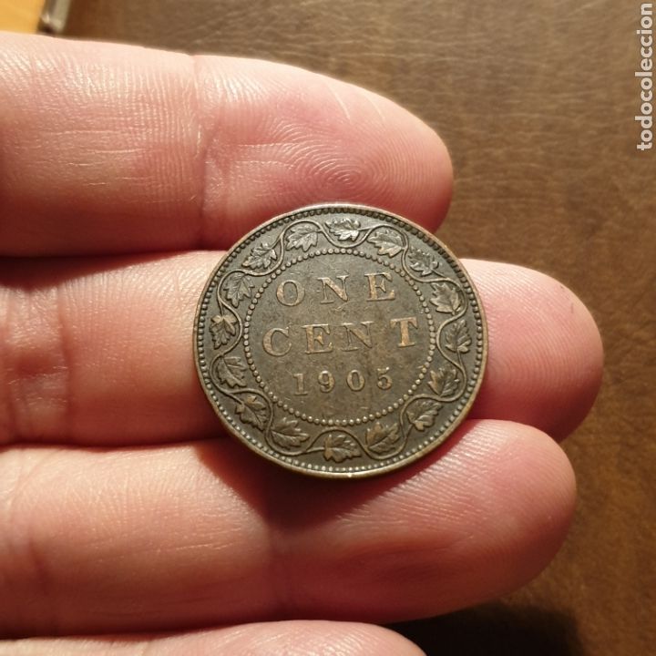 Monedas antiguas de Am&eacute;rica: CANADA 1 CENT 1905 - Foto 2
