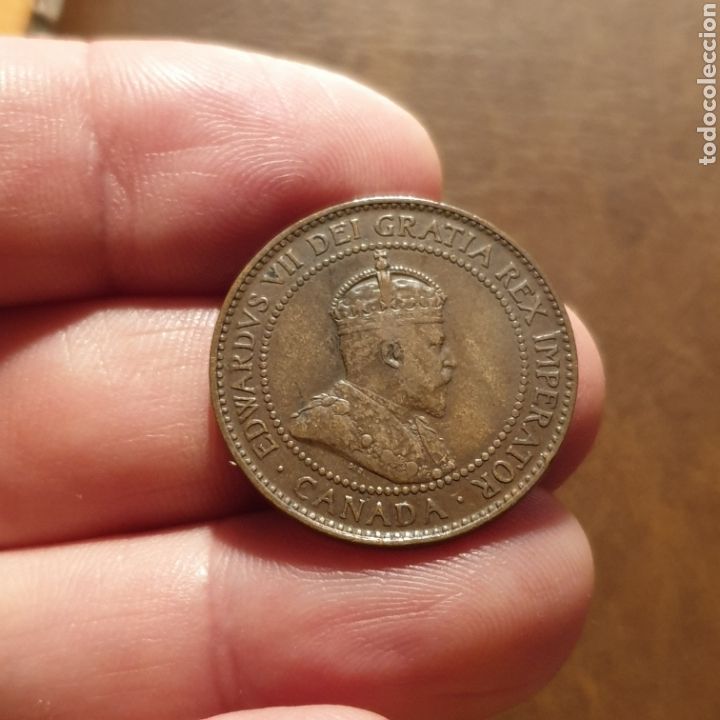 Monedas antiguas de Am&eacute;rica: CANADA 1 CENT 1908 - Foto 1