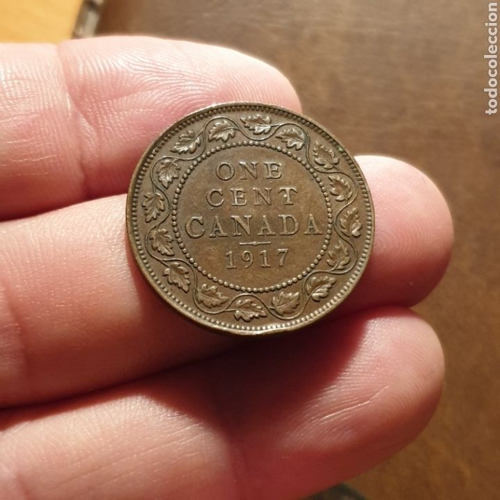 Monedas antiguas de Am&eacute;rica: CANADA 1 CENT 1917 - Foto 2