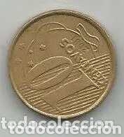 Monedas antiguas de Am&eacute;rica: ❇️ MONEDA DE BRASIL 10 CENTAVOS 2001 ❇️ - Foto 2