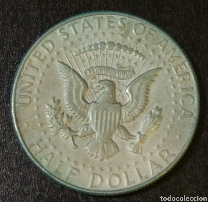 Monedas antiguas de Am&eacute;rica: 1/2 dollar Kennedy 1966 - Foto 2