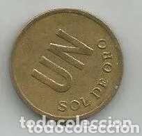 Monedas antiguas de Am&eacute;rica: ~ MONEDA DE PERU 1 SOL DE ORO 1976 ~ - Foto 2