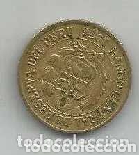 Monedas antiguas de Am&eacute;rica: ~ MONEDA DE PERU 1 SOL DE ORO 1976 ~ - Foto 1