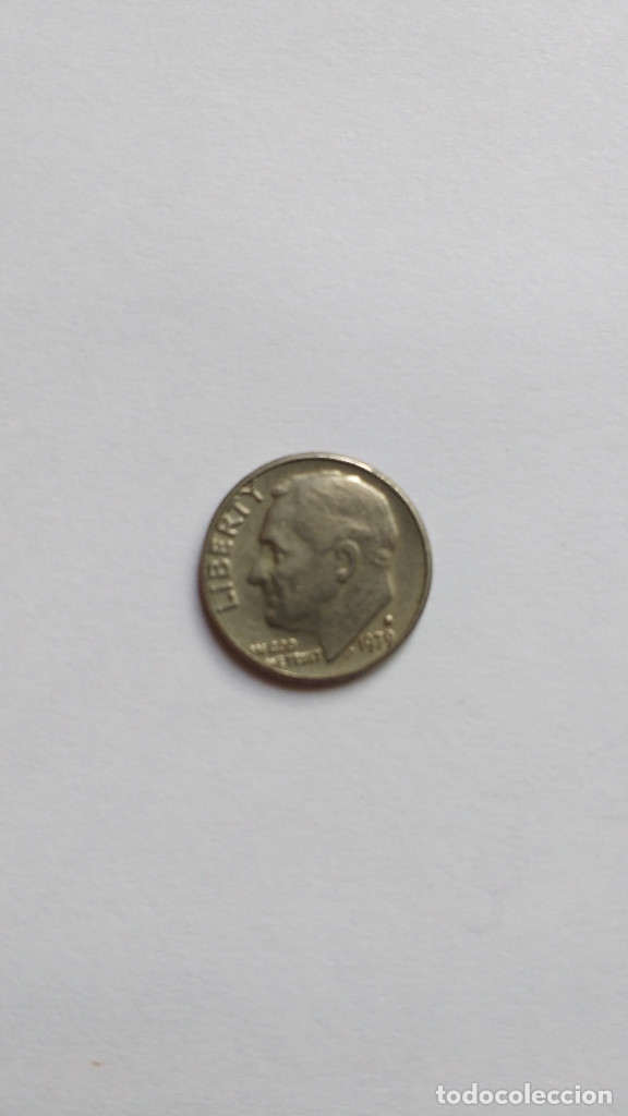 Monedas antiguas de Am&eacute;rica: EEUU one dime de 1979 - Foto 1
