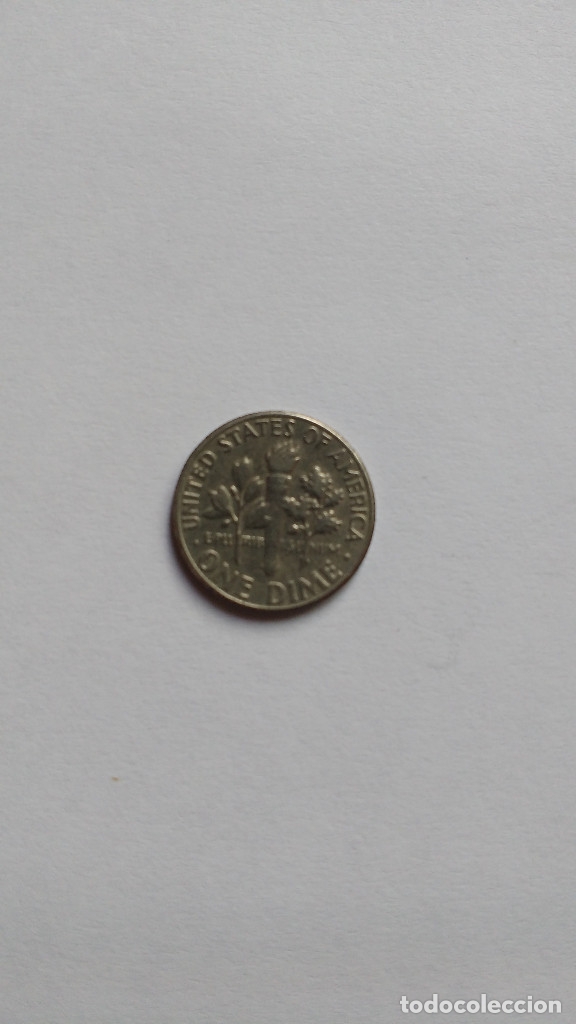 Monedas antiguas de Am&eacute;rica: EEUU one dime de 1979 - Foto 2