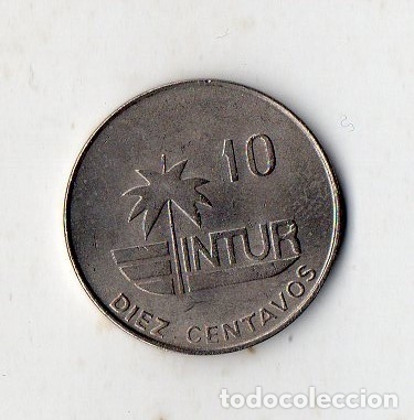 Monedas antiguas de Am&eacute;rica: Cuba. 10 Centavos. A&ntilde;o 1981. Sin Circular. - Foto 2