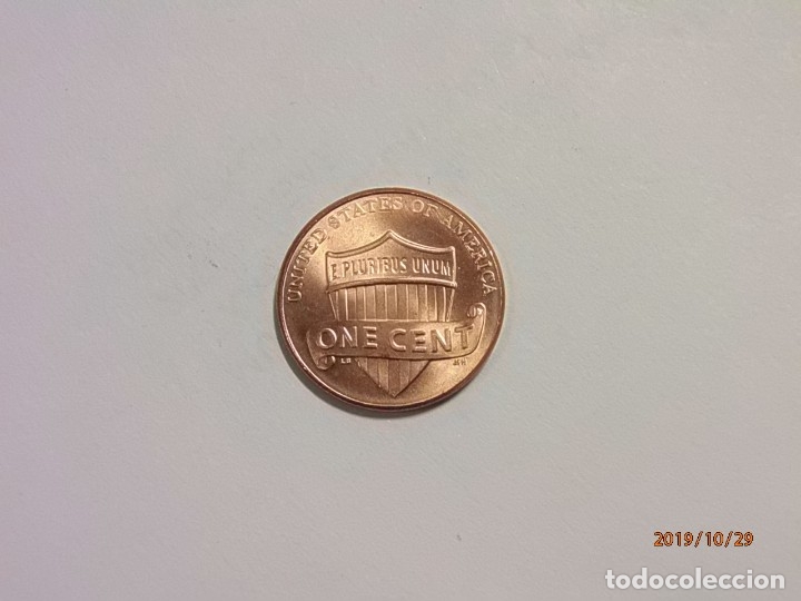 Monedas antiguas de Am&eacute;rica: ESTADOS UNIDOS ONE CENT 2017 - EBC. - Foto 2