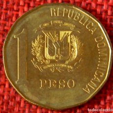 Monete antiche di America: REPÚBLICA DOMINICANA – 1 PESO – 1993 – DUARTE PADRE DE LA PATRIA. Lote 182196226