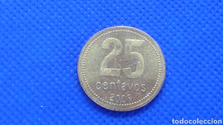 Monedas antiguas de Am&eacute;rica: ARGENTINA 25 CENTAVOS 2009 - Foto 2