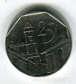 Monedas antiguas de Am&eacute;rica: CUBA 25 CENTAVOS A&Ntilde;O 1994 - Foto 1