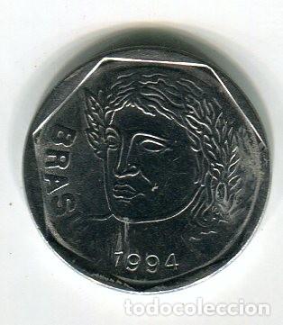 Monedas antiguas de Am&eacute;rica: BRASIL 25 CENTAVOS A&Ntilde;O 1994 - Foto 2