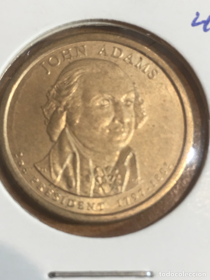 Moneda Usa 1 Dollar 2007 John Adams