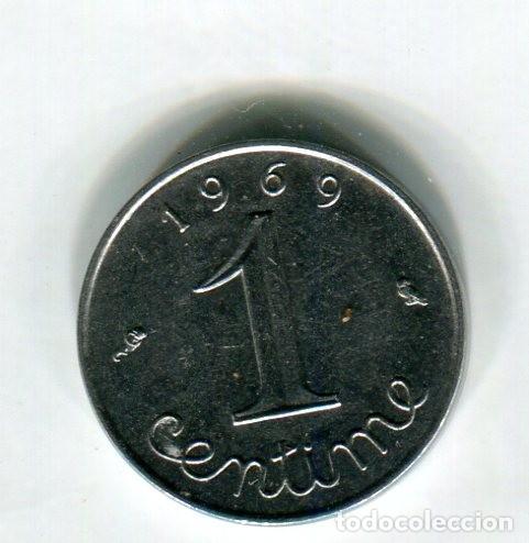 Monedas antiguas de Am&eacute;rica: FRANCIA 1 CENTIMO A&Ntilde;O 1969 - Foto 1