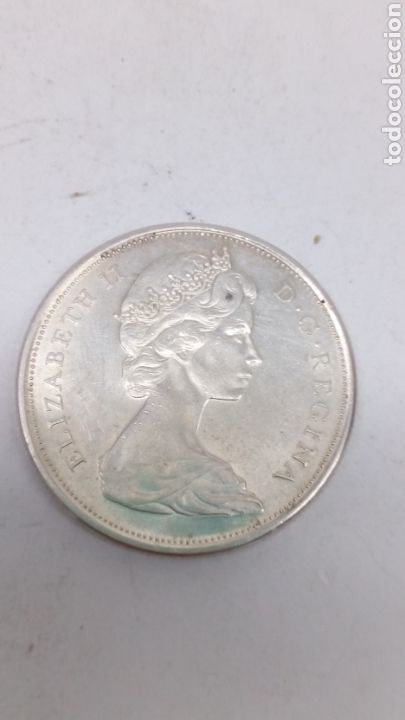 Monedas antiguas de Am&eacute;rica: Moneda de plata 50 Cents - Foto 1