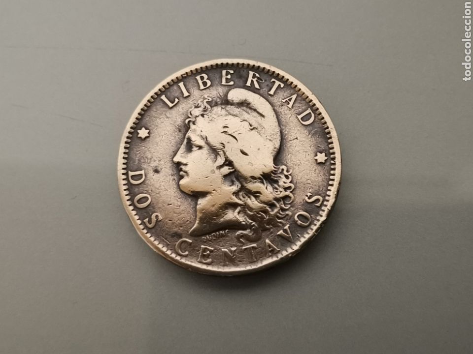 Monedas antiguas de Am&eacute;rica: MONEDA 2 CENTAVOS 1892 ARGENTINA - Foto 2