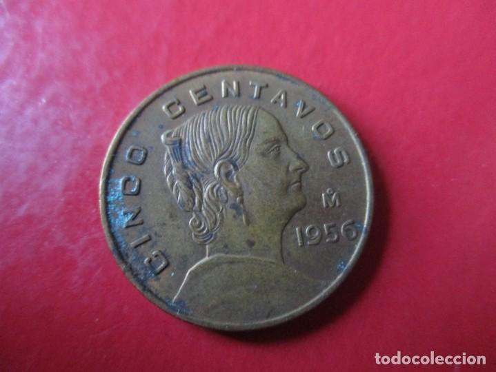 Monedas antiguas de Am&eacute;rica: Mexico. moneda de 5 centavos 1956 - Foto 1