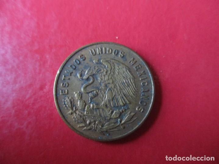 Monedas antiguas de Am&eacute;rica: Mexico. moneda de 5 centavos 1956 - Foto 2
