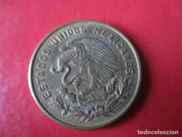 Monedas antiguas de Am&eacute;rica: Mexico. moneda de 5 centavos 1958 - Foto 2