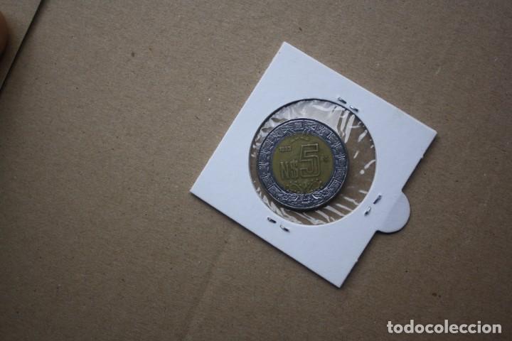 Monedas antiguas de Am&eacute;rica: MEXICO - 5 PESOS 1993 - Foto 2