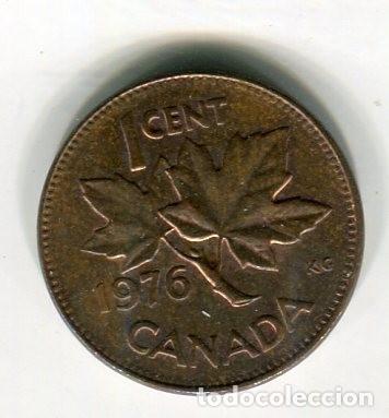 Monedas antiguas de Am&eacute;rica: CANADA 1 CENT A&Ntilde;O 1976 - Foto 1