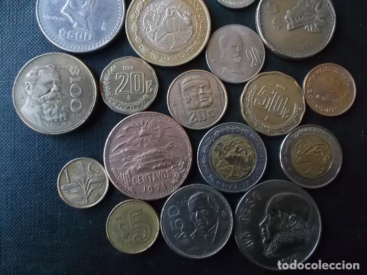 Monedas antiguas de Am&eacute;rica: conjunto de monedas de Mexico - Foto 4