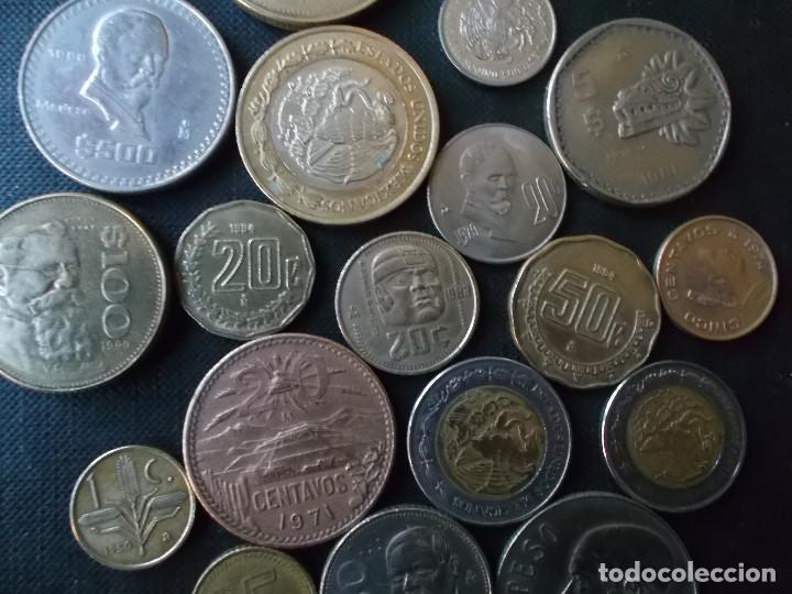 Monedas antiguas de Am&eacute;rica: conjunto de monedas de Mexico - Foto 5