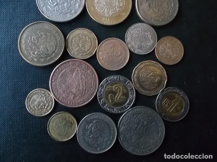 Monedas antiguas de Am&eacute;rica: conjunto de monedas de Mexico - Foto 7